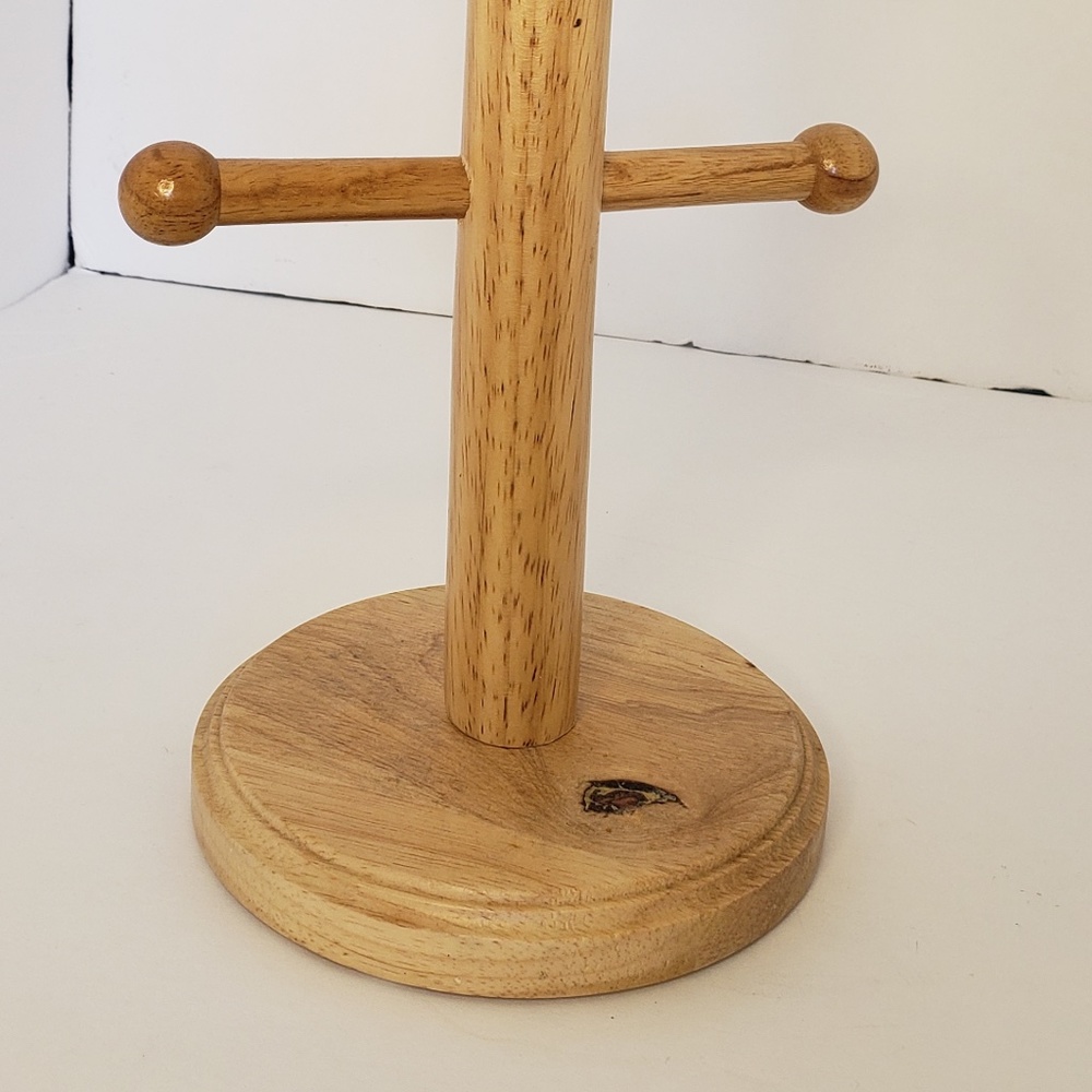 Wooden Cup Rack